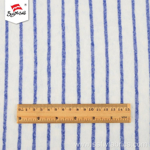 Fancy Design Stripe Polyester Knit Fabric Types